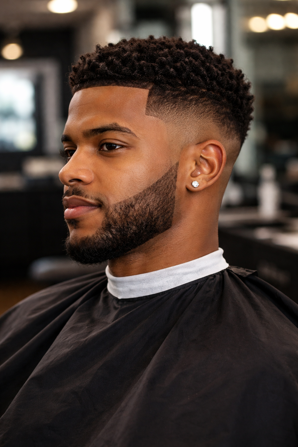 Skin fade style