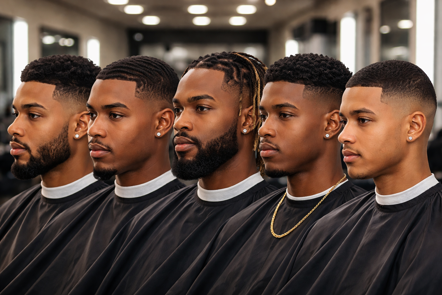 Beard shape style